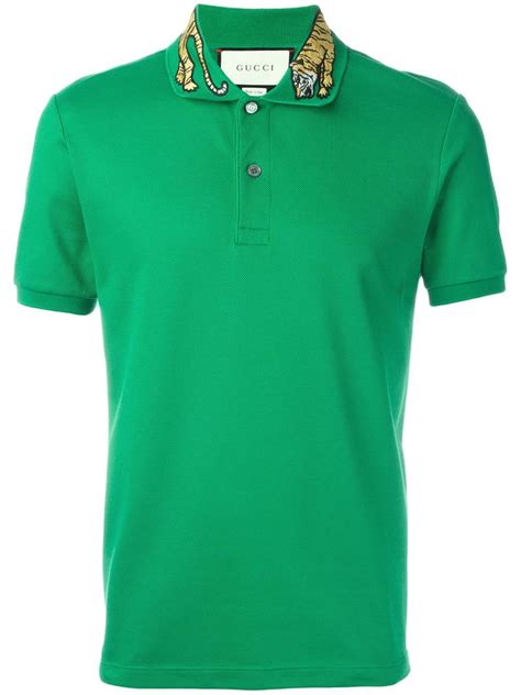 gucci polo shirt green|Gucci polo shirts for cheap.